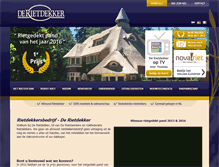 Tablet Screenshot of derietdekker.nl